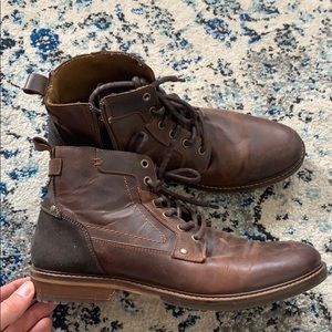 Aldo Brown Leather Shoe - Size 11